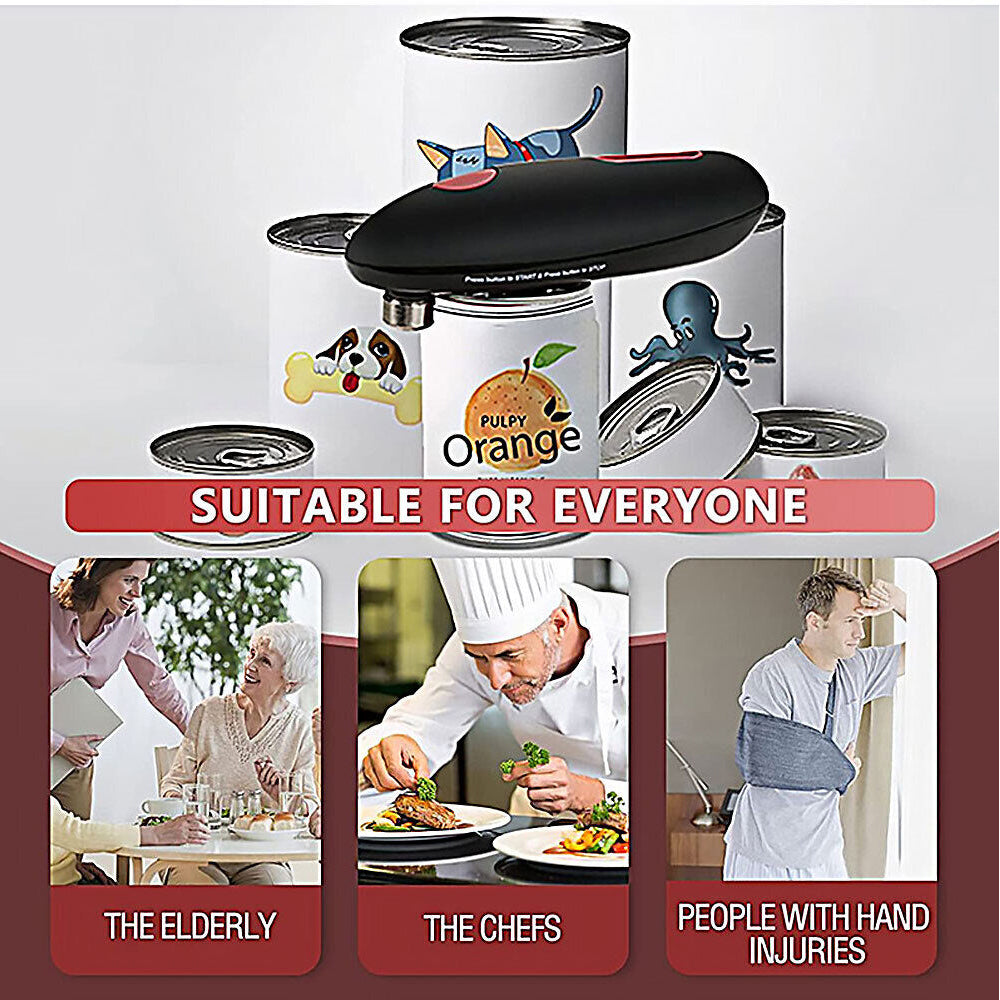 Jar Lid Electric Can Opener Automatic Can Opener Bottle Restaurant Kitchen