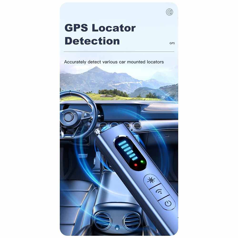 Hidden Camera Detector Anti Spy Bug GPS Tracker Finder Scanner Device Hotel Car