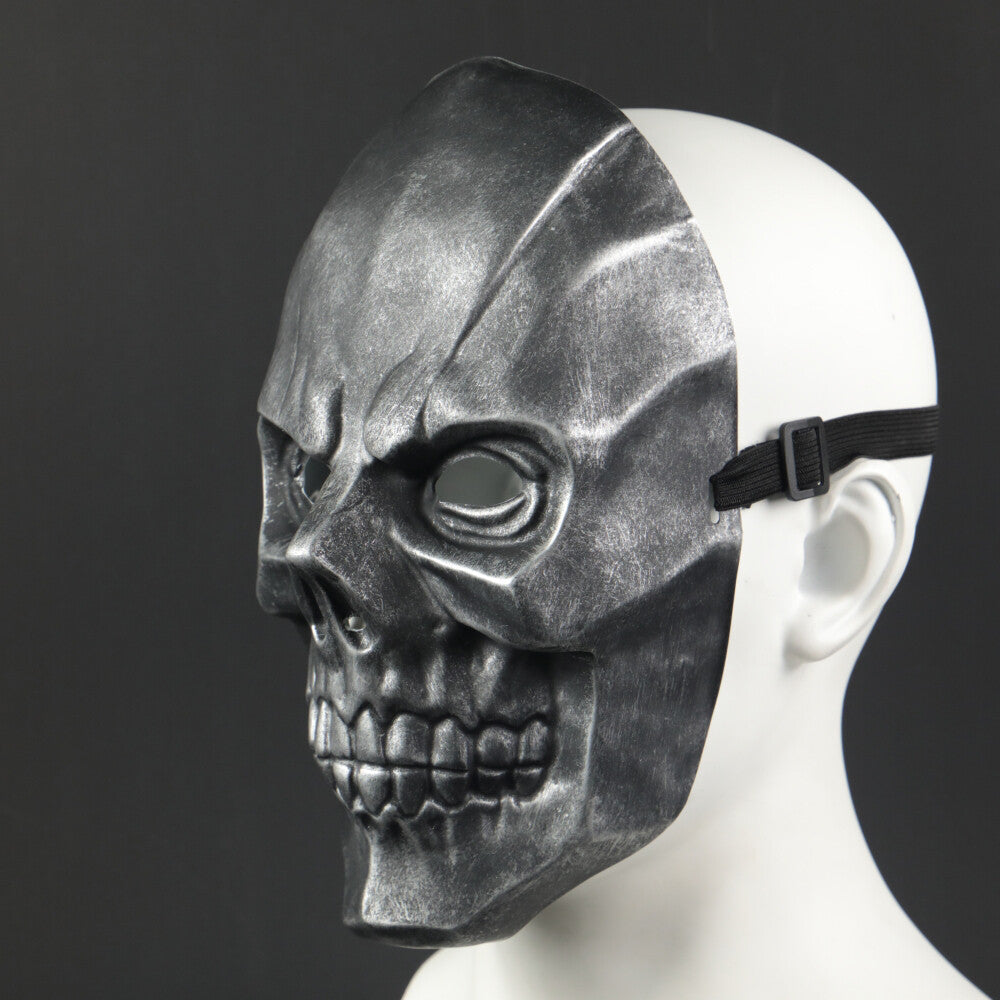 Cosplay Birds of Prey Harley Quinn Black Mask Batman Enemy Skull Mask Halloween