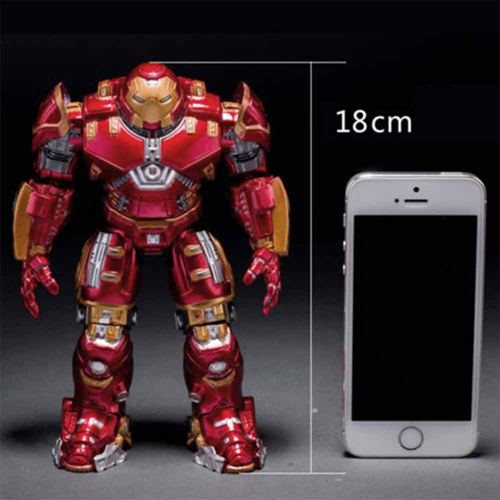 LED Iron Man Avenger Age of Ultron HULKBUSTER Action Figure Doll Kid Toy