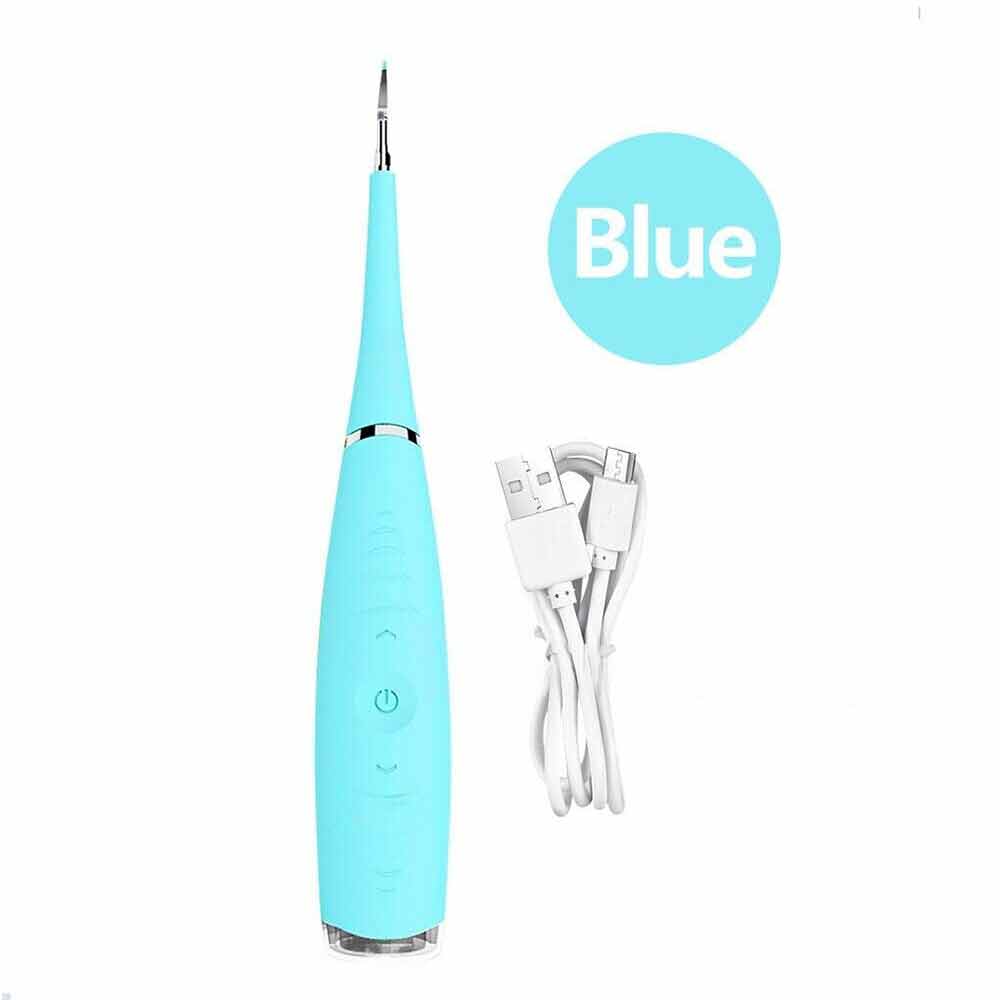 Electric Dental Scaler Tooth Stains Tool Tartar Calculus Plaque Remover Cleaner