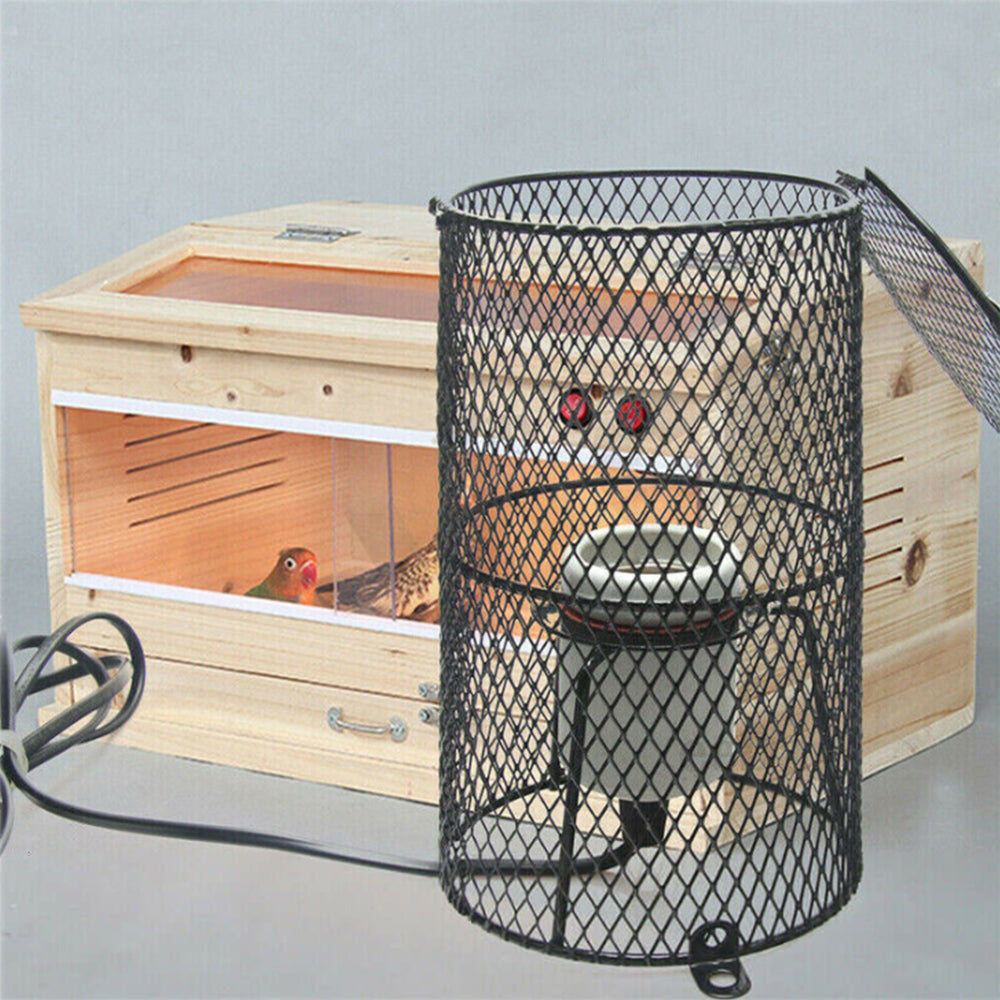 200W Reptile Ceramic Heat E27 Lamp Holder Light Bulb Switch Cage Pet Brooder