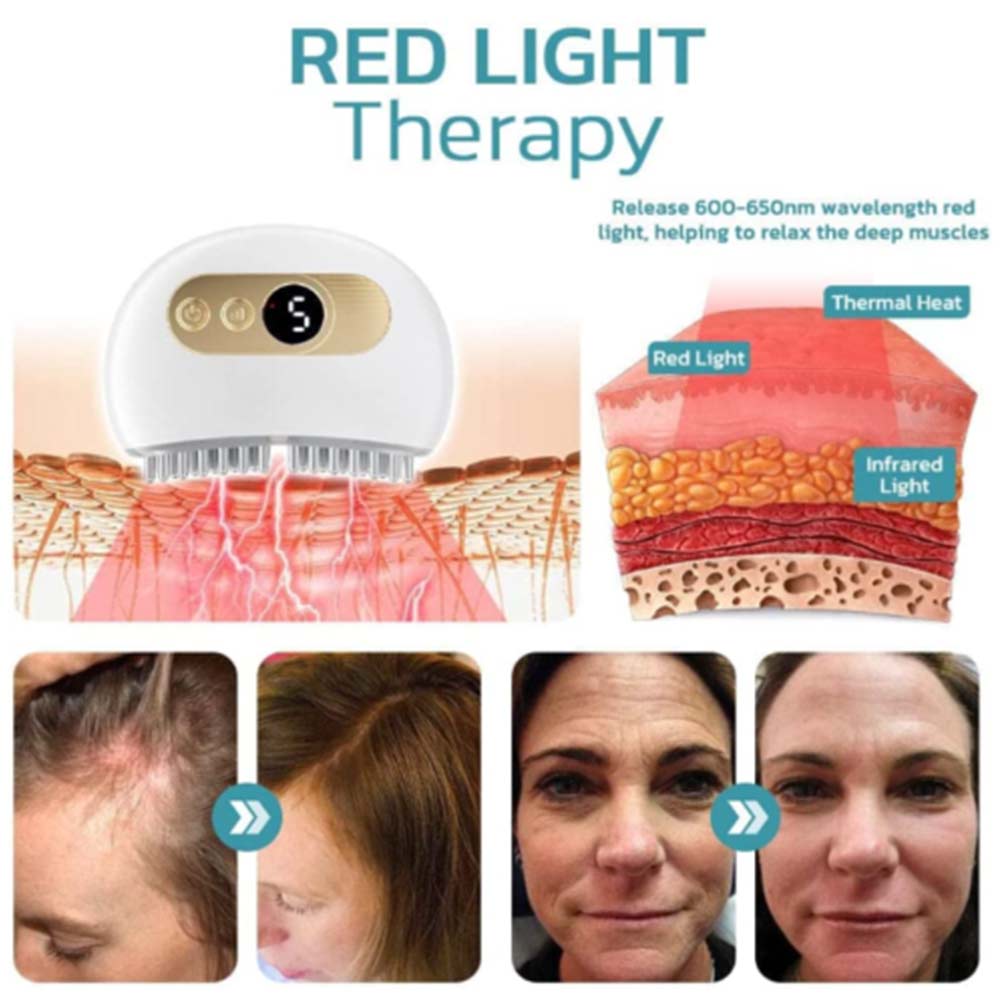 EMS Lifting Facial And Nourishing Scalp Acupoint Massage Device Scalp Relax