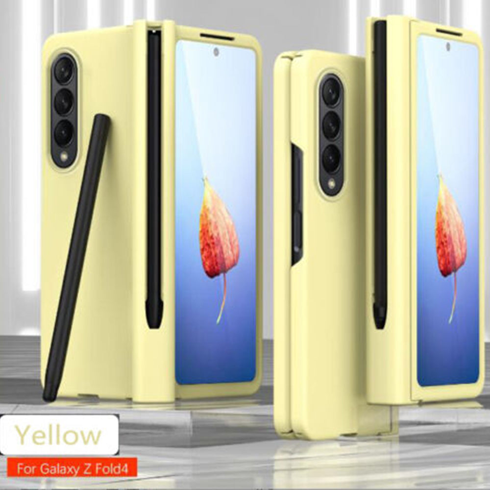 Full Cover Shockproof Hybrid Case With Pen Holder For Galaxy Z Fold 4 / Fold 3