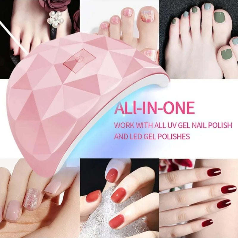 88W LED UV Nail Lamp Polish Dryer Gel Acrylic Curing Light Professional Spa Tool