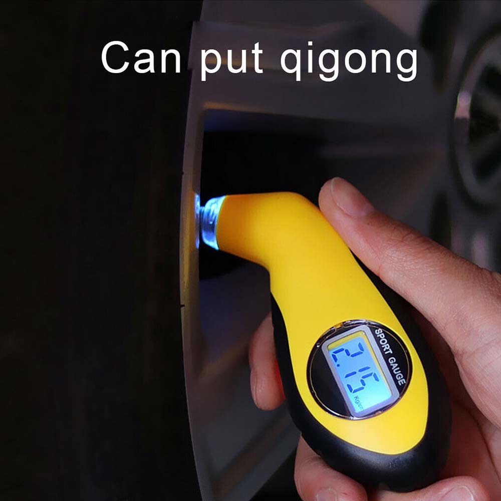 Electronic Tire Pressure Guage Digital Car Bike Truck Auto Air PSI Meter