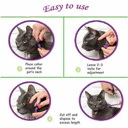 3 Pack Calming Collar for Cats, Cat Calming Collars, Natural Lavender Pheromone