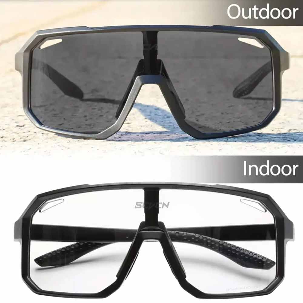 Cycling Glasses Photochromic Sunglasses Men Women Mountain Bike Road Eyewear New