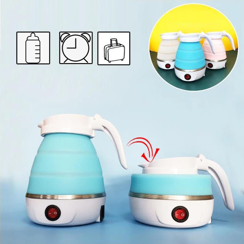 Foldable Electric Kettle, 220V Silicone Electric Water Boiler Portable Au Plug