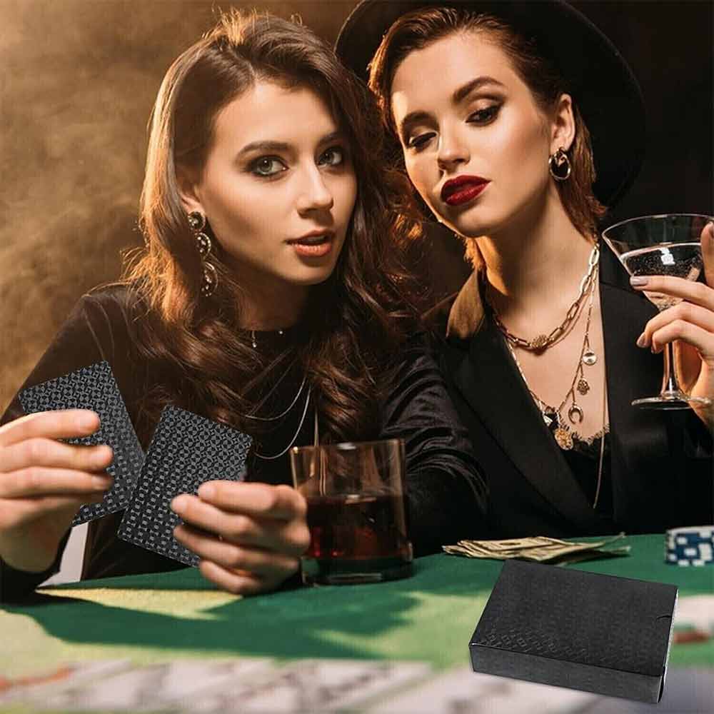 Poker Waterproof PVC Plastic Playing Cards Set Classic Magic Player Tricks Tool