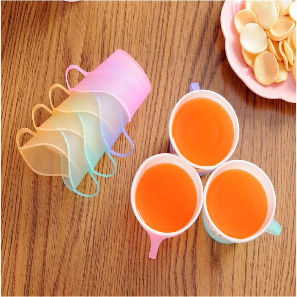 10pcs Anti-Scald Insulated Paper Cup Holder Heat Resistant Home Paper Cup Stand