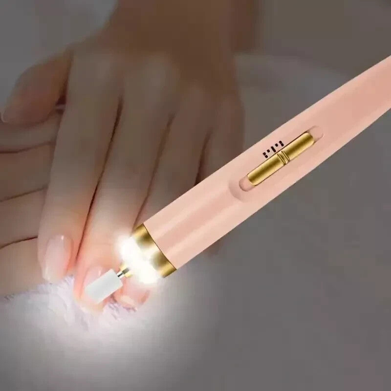 Electric Nail File Drill Portable USB Manicure Pedicure Machine Set Professional