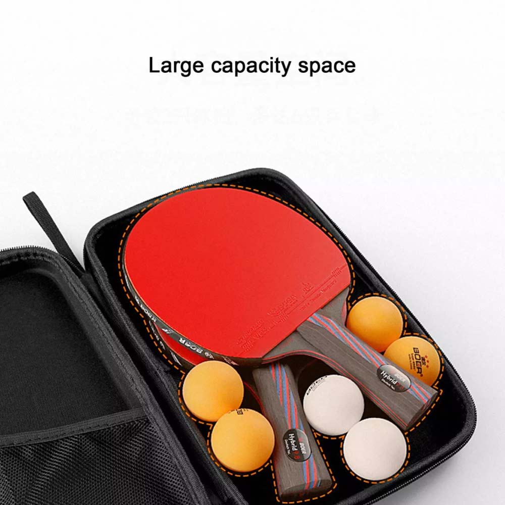 Ping Pong Bat Padd Cover Portable Hard Protective Table Tennis Racket Case Bag