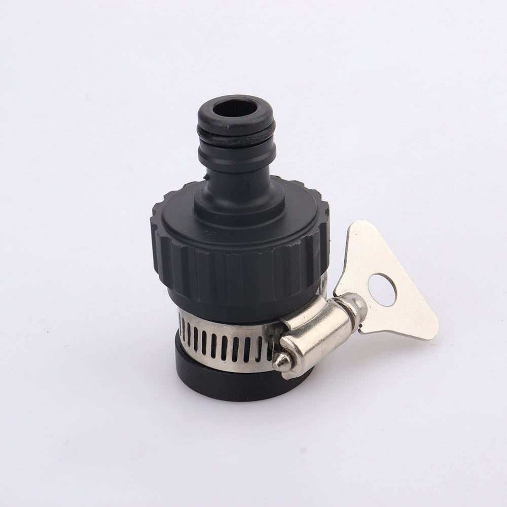 2X Universal Tap Connector - Garden Hose Pipe Adapter for Kitchen & Bath Mixer Taps