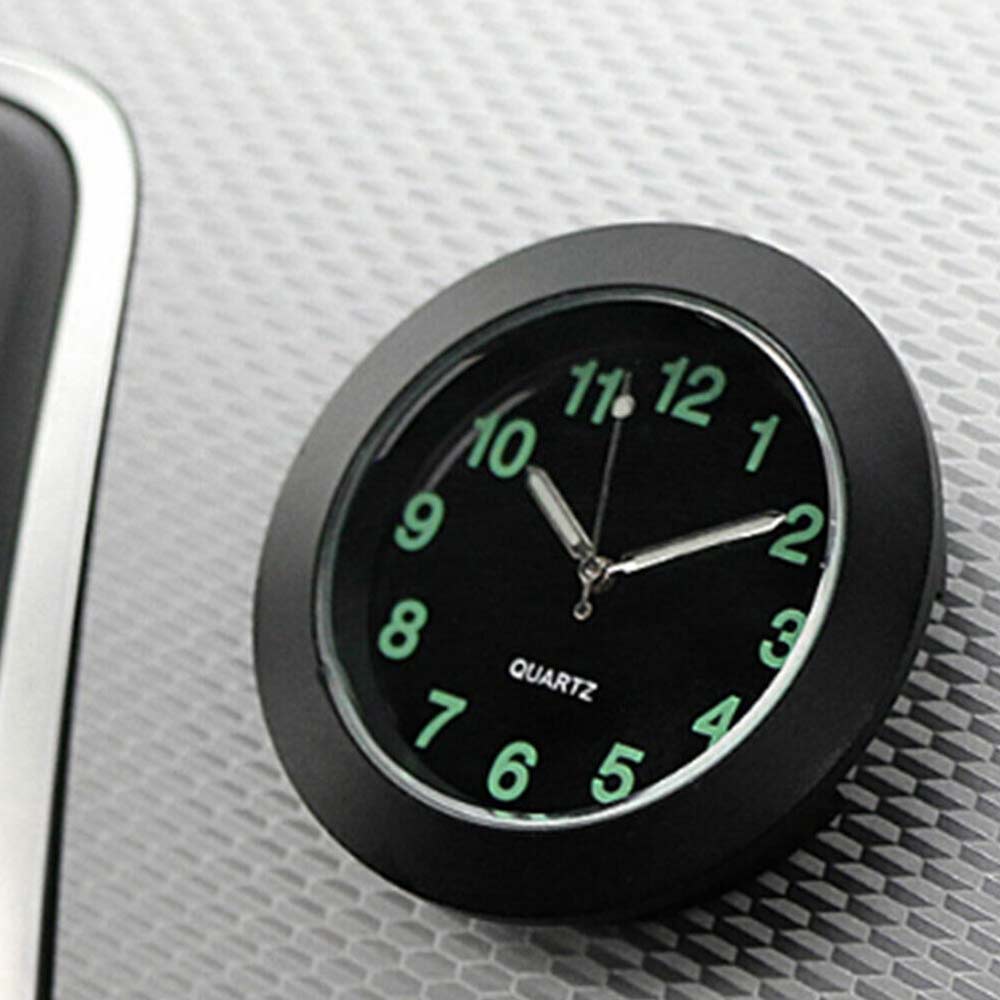 Luminous Gauge Clock Car Interior Quartz Analog Watch Auto Dashboard StickyDecor