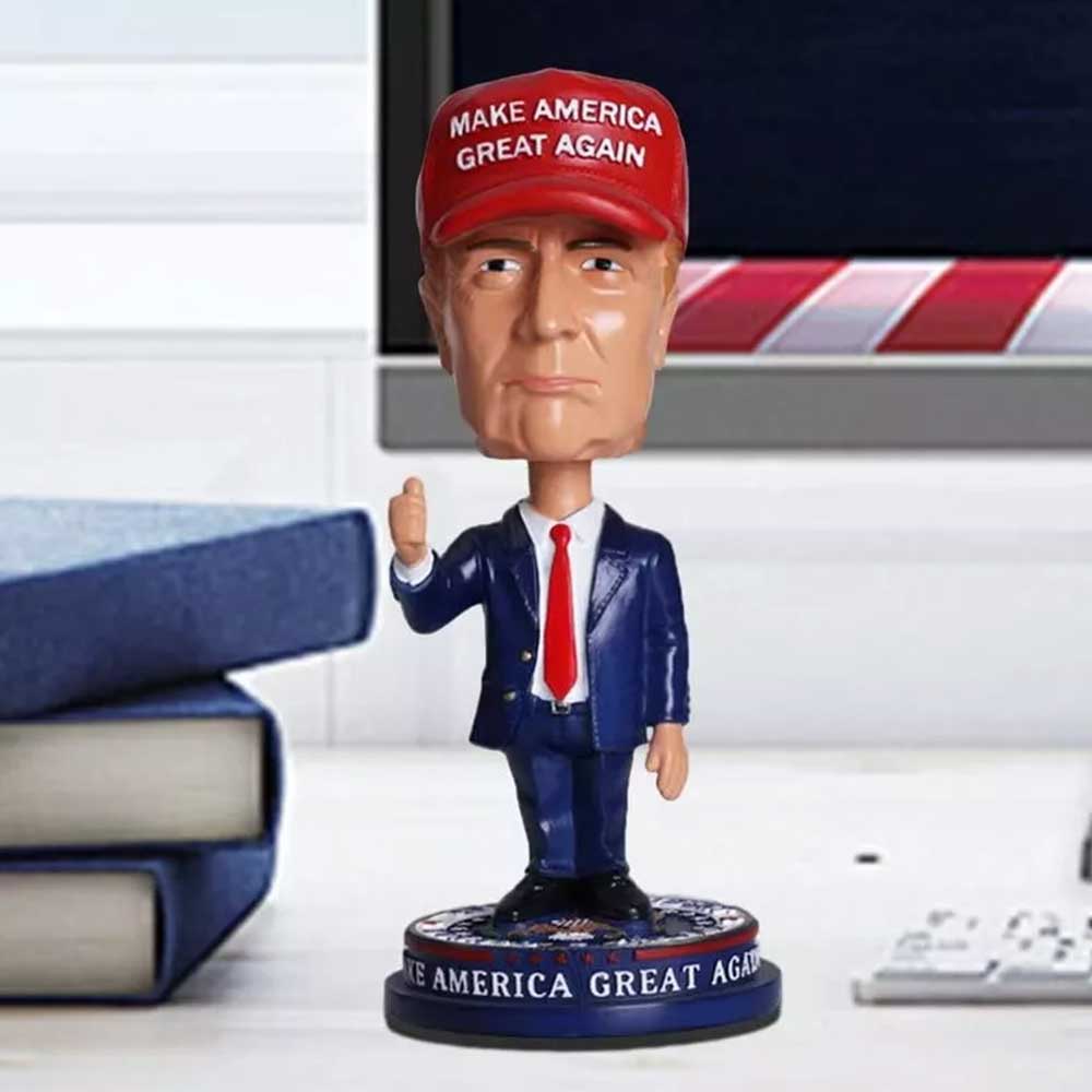 Trump Ornaments Resin Model Doll Figure Toy Gift Crafts Creative Doll