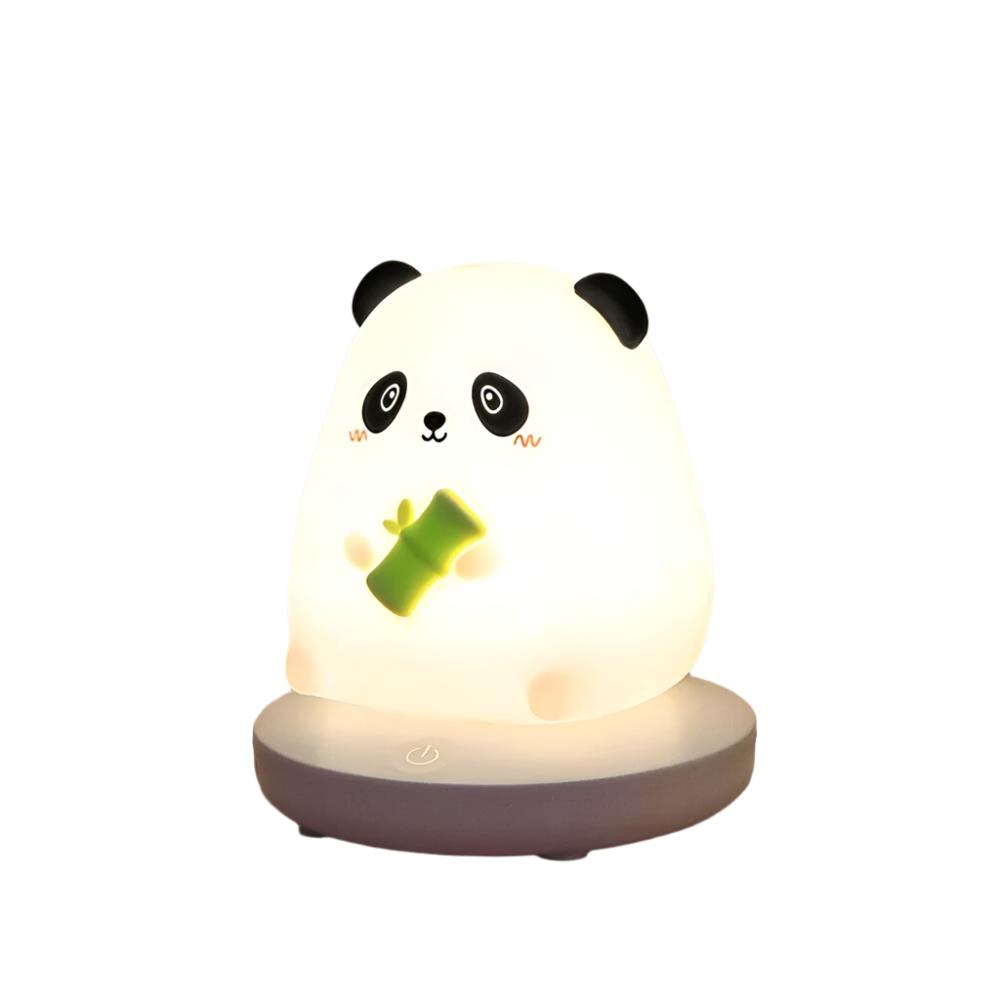 Cute Animal LED Night Light Silicone Bedside Table Lamp Kids Gift Rechargeable