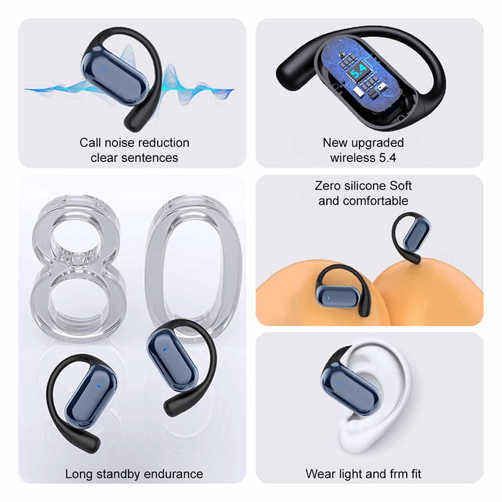 2025 Bluetooth Wireless Earbuds Voice AI Translator LED Earphones 144+ Language