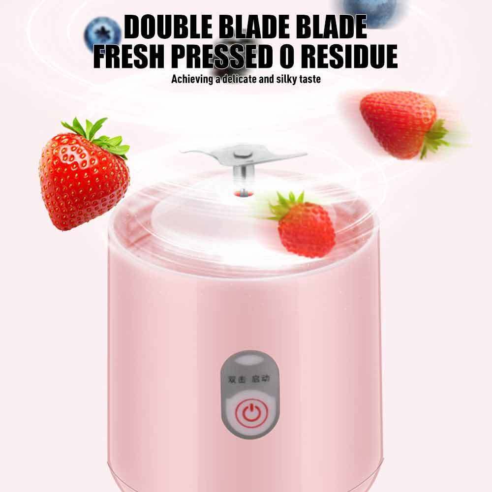 Portable Mini Electric Juice Maker 6Blade Blender Smoothie Juicer fruit Machine
