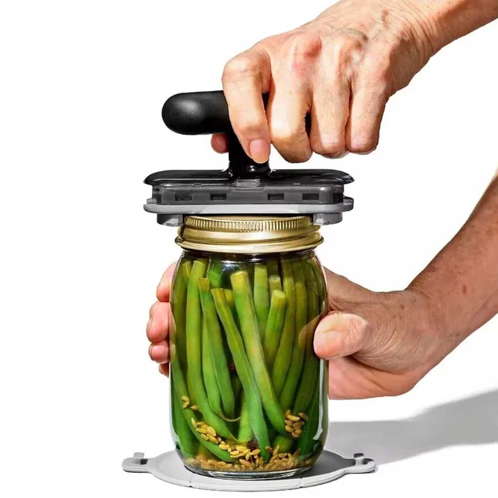 Easy-Grip Jar Opener for Seniors & Weak Hands - Effortless Lid Remover Tool for Tight Lids