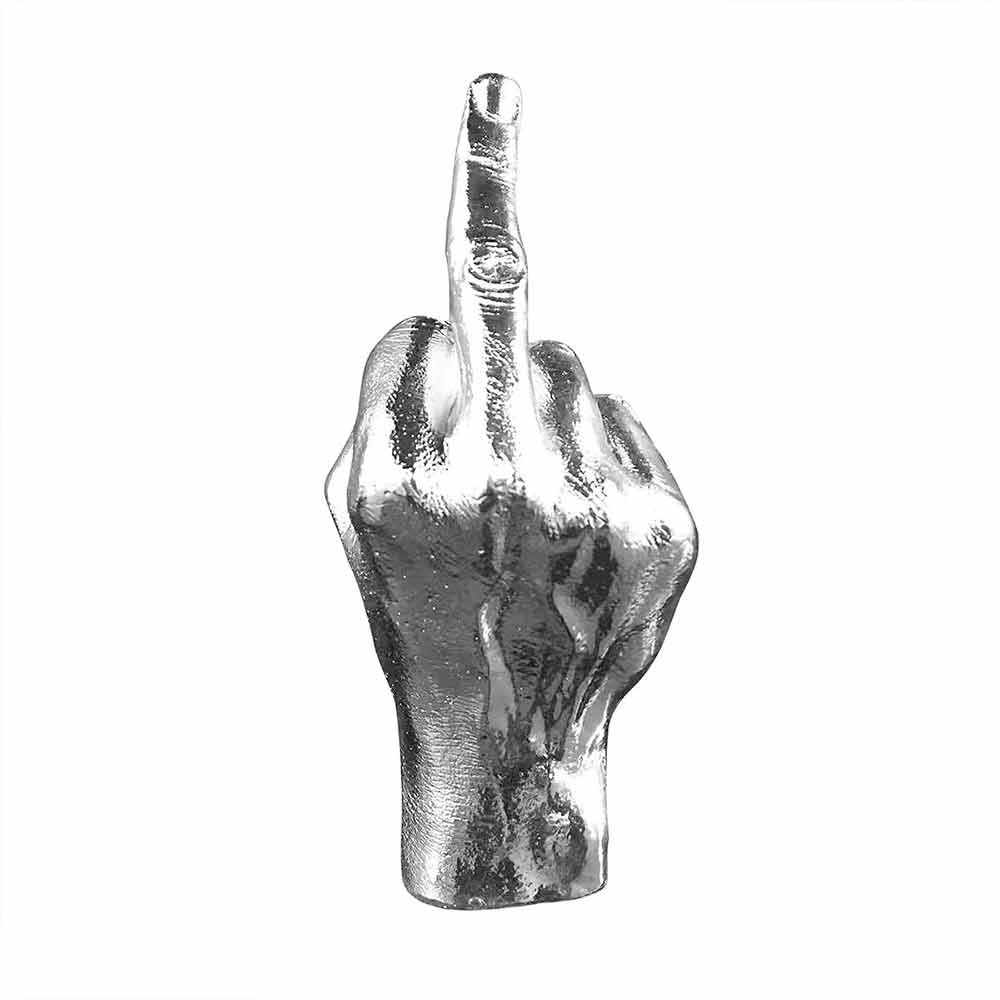 Fun Middle Finger Statue Ornament Resin Craft Decorations Home Office Sculptures