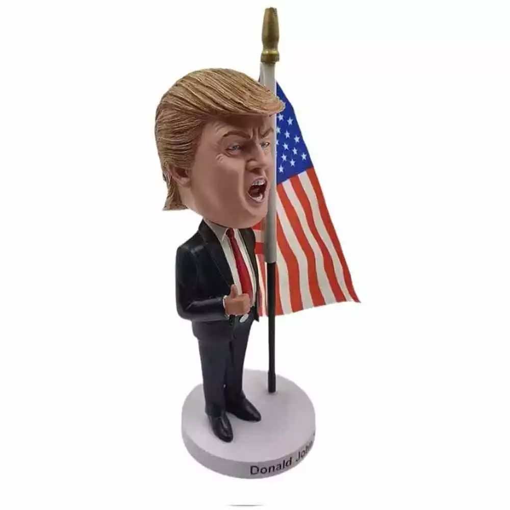 Donald Trump "Keep Fighting" Bobblehead Trumpinator Fight MAGA Patriot Figure