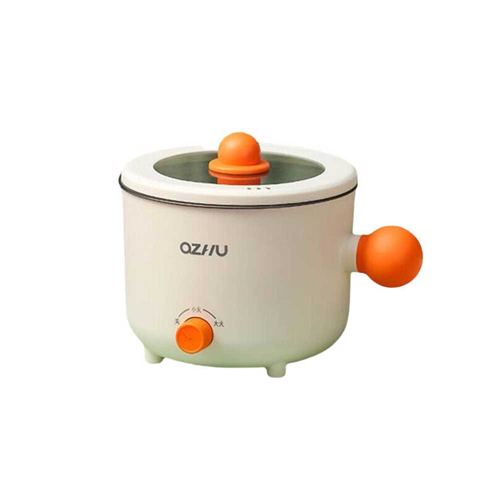 Portable Mini Electric Cooker – 1-2 Person Small Boiling & Stewing Pot for Dorm, Office & Travel