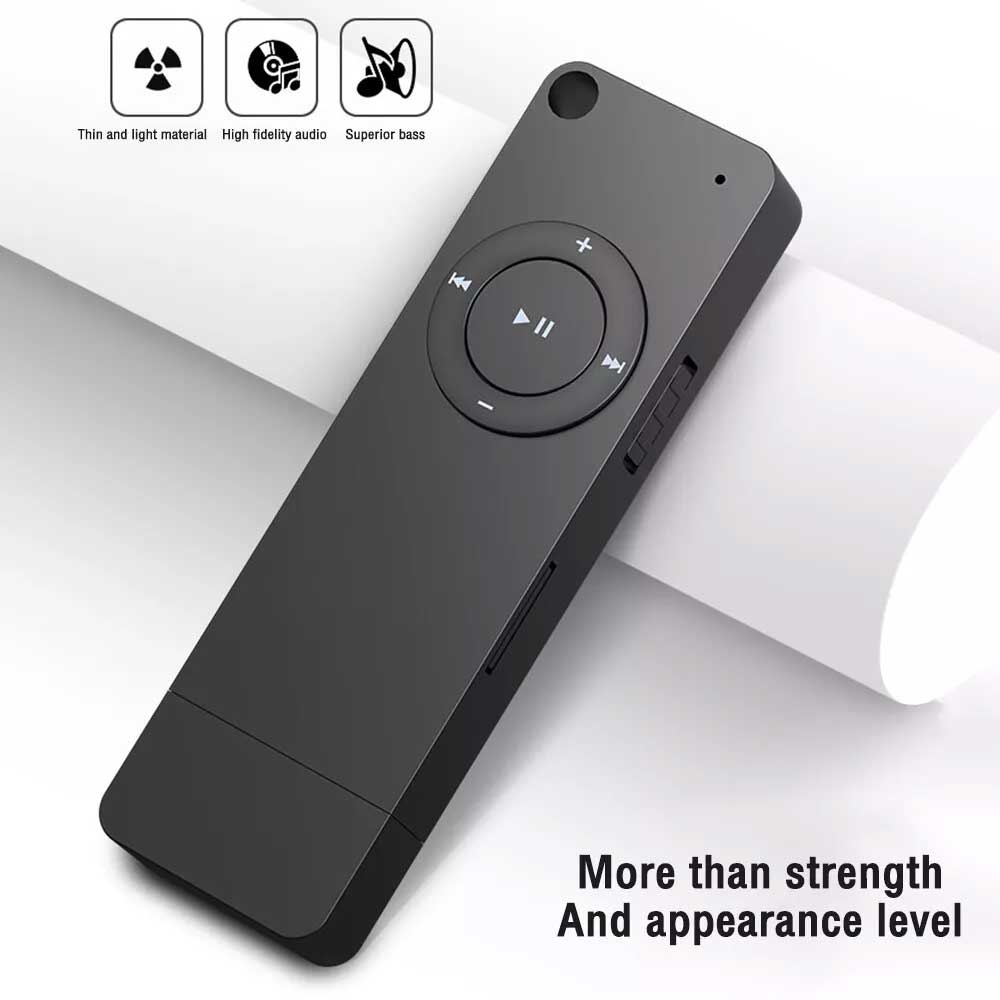 Bluetooth MP3 Player – Mini Music Player for Running, Supports TF/SD Card