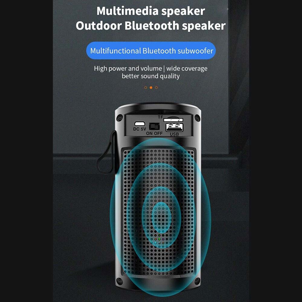Wireless Bluetooth Speaker High Bass Loud USB AUX Portable Indoor Outdoor Stereo
