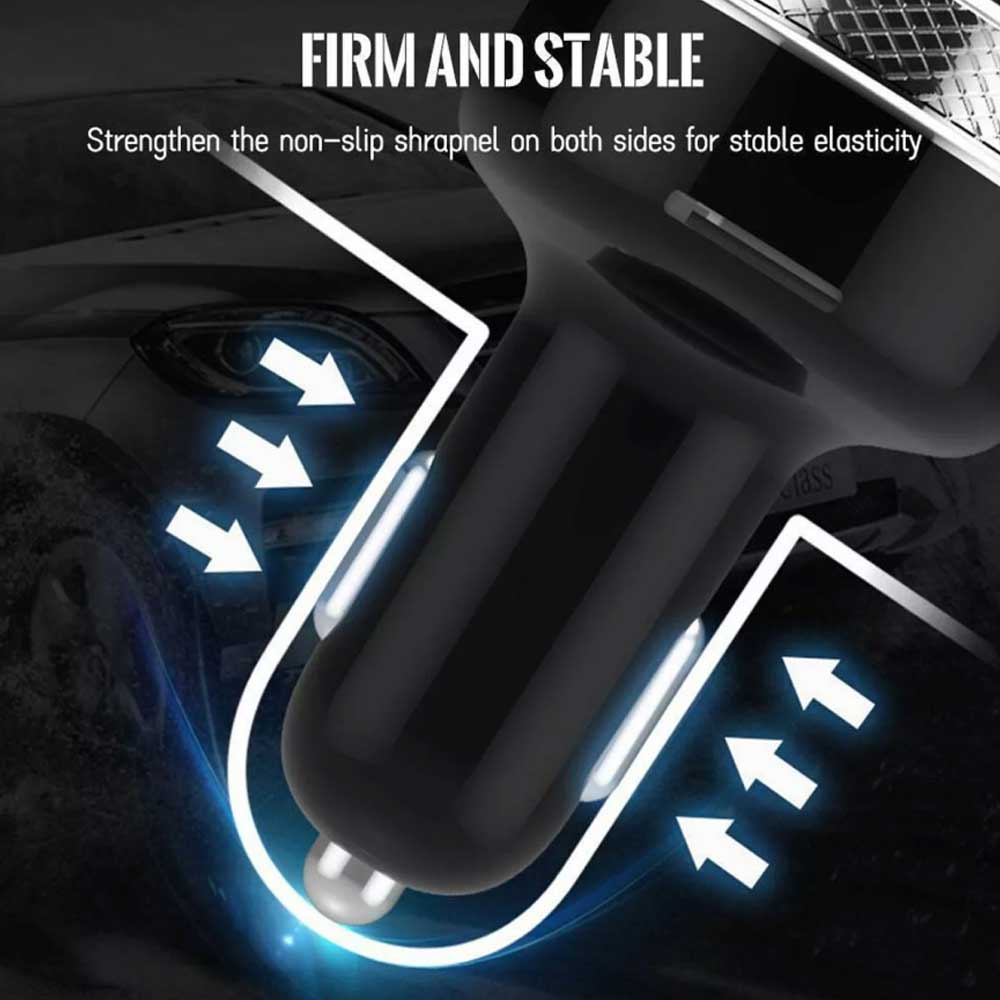 Bluetooth 5.0 Wireless Car FM Transmitter MP3 Charger USB Car Cigarette Lighter
