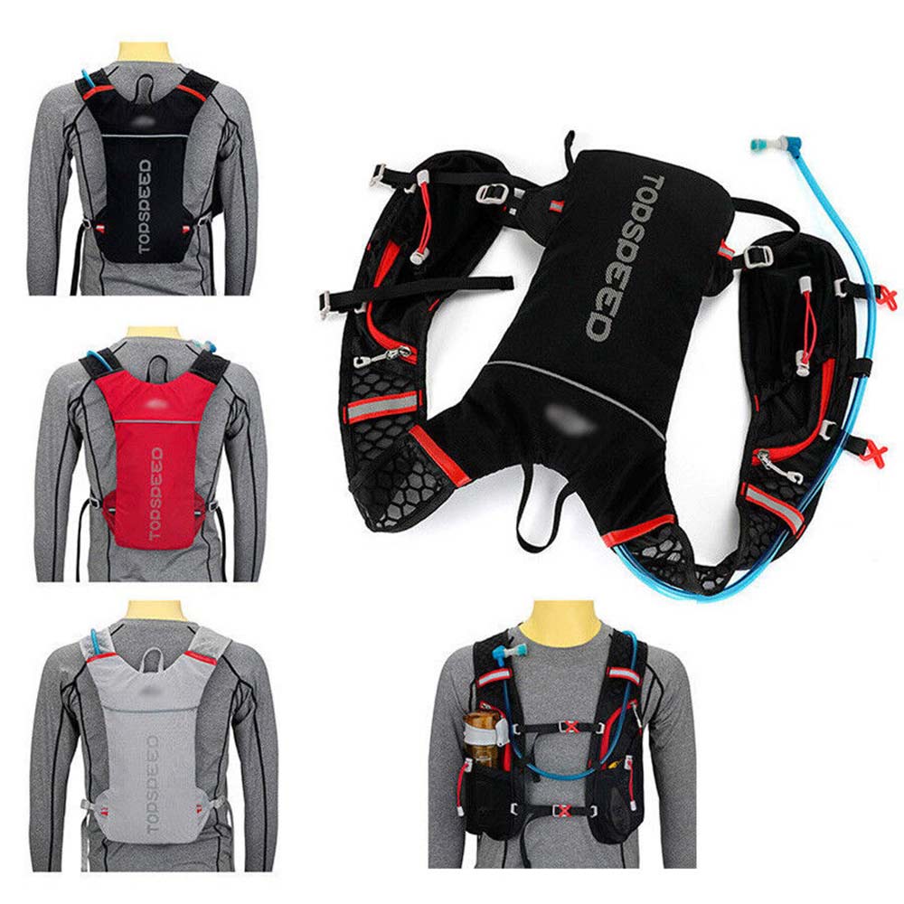 Running Cycling Vest Backpack Outdoor Sport Camping Water Bag Hydration