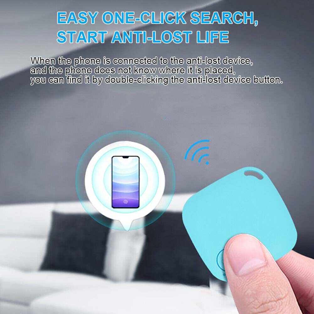 4Pack GPS Tracker Wireless Bluetooth Anti-Lost Wallet Key Pet Locator Finder