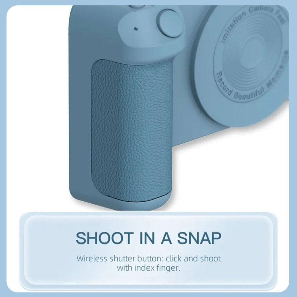 Bluetooth Phone Camera Shutter Hand Grip Magnetic Holder for Iphone Android