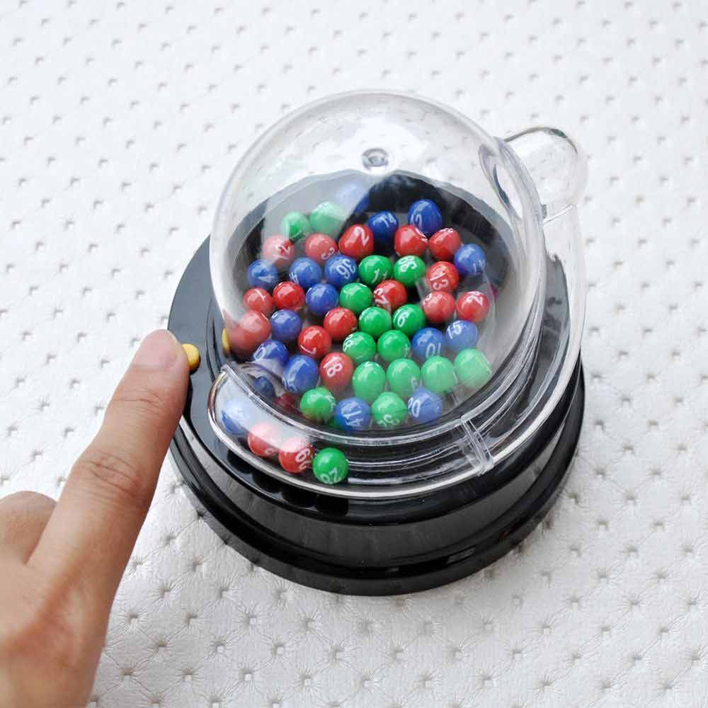 Mini Lotto Games Machine Electric Lottery Machine Party Jackpot Machine
