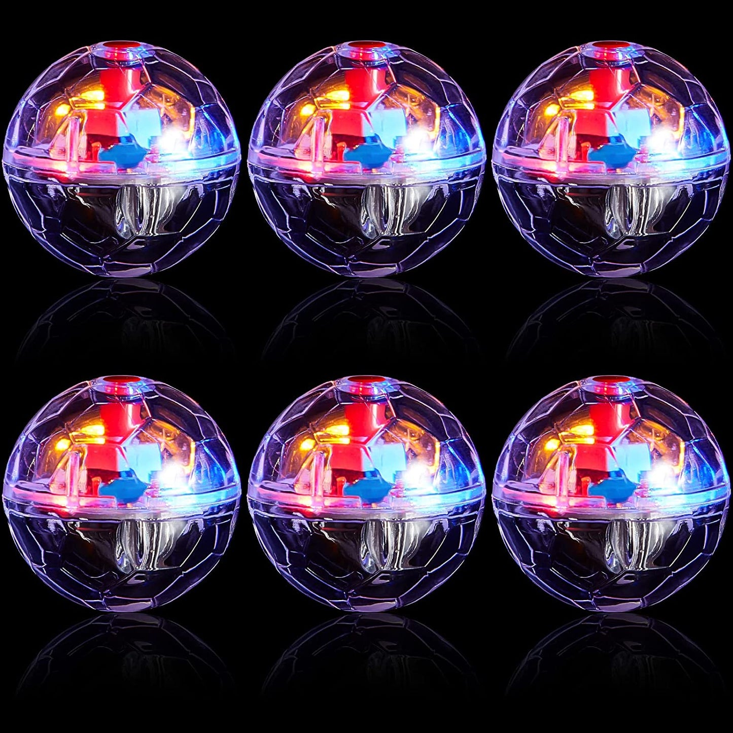 3x Ghost Hunting Motion Light Up Balls Flash Paranormal Equipment Pet Toy Motion