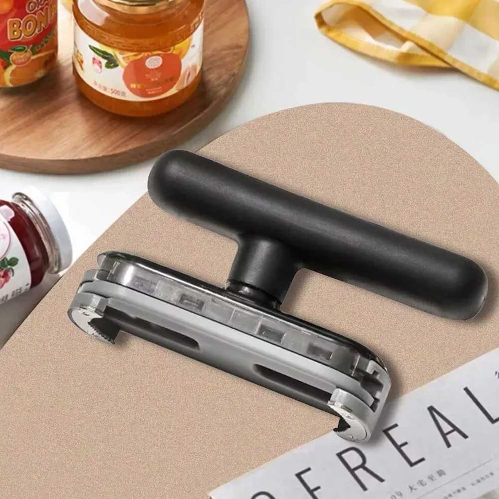 Easy-Grip Jar Opener for Seniors & Weak Hands - Effortless Lid Remover Tool for Tight Lids