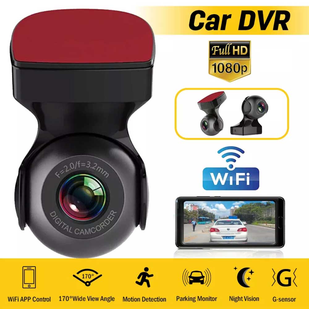 HD 1080P Mini USB/Wifi Use Car Wifi Dash Camera Cam Video DVR Recorder Night Vision G-sensor