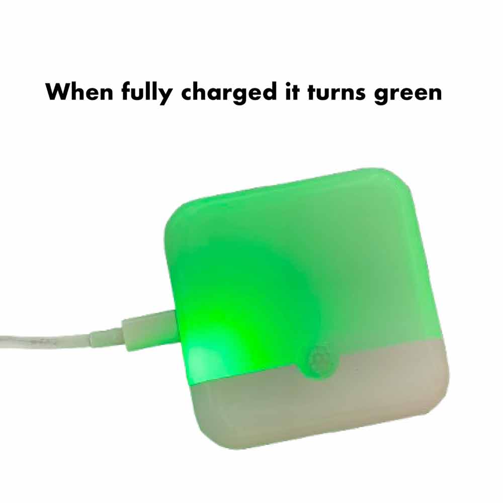Motion Sensor Night Light – USB Rechargeable PIR Bi-Colour Lamp for Bathroom, Magnetic