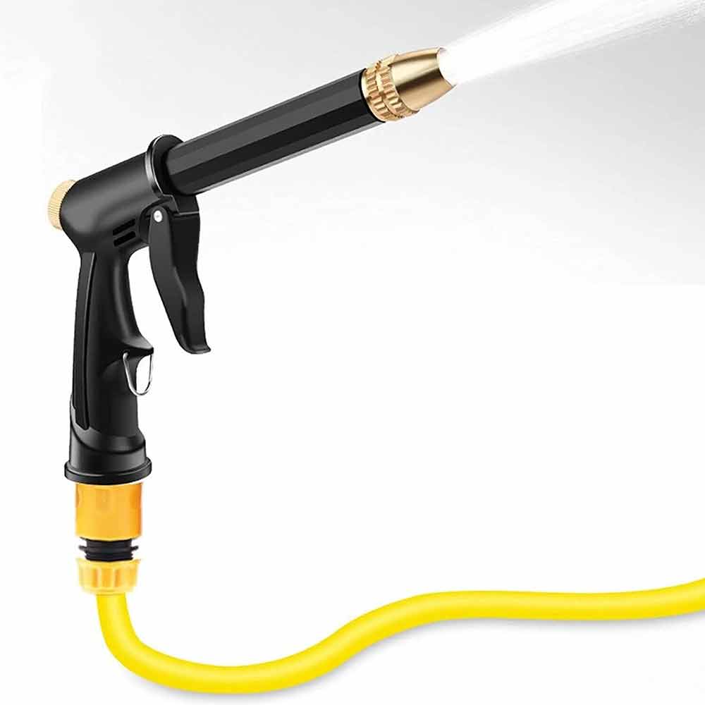 High Pressure Water Spray Gun Hose Nozzle Only Garden Pipe Lawn Car Wash
