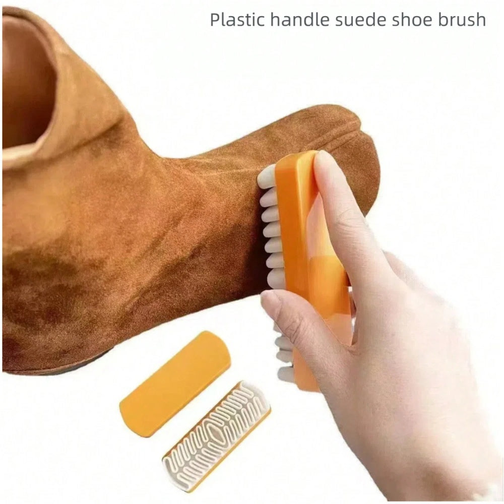 1/2Pack SUEDE CLEANER BRUSH SHOE CARE CLEANER RESTORER SMART BOOTS SHOES JUMP