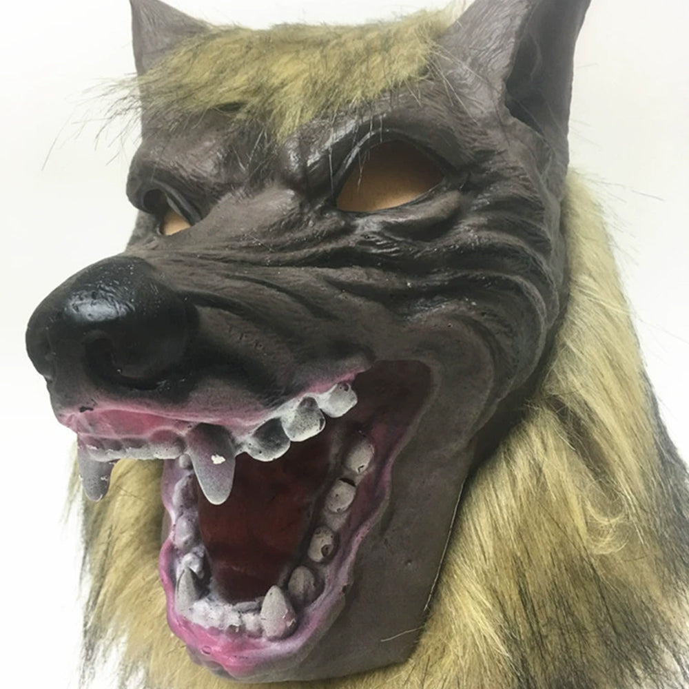 Ultimate Werewolf Mask & Claw Gloves Set | Terrifyingly Realistic Costume for Halloween & Cosplay