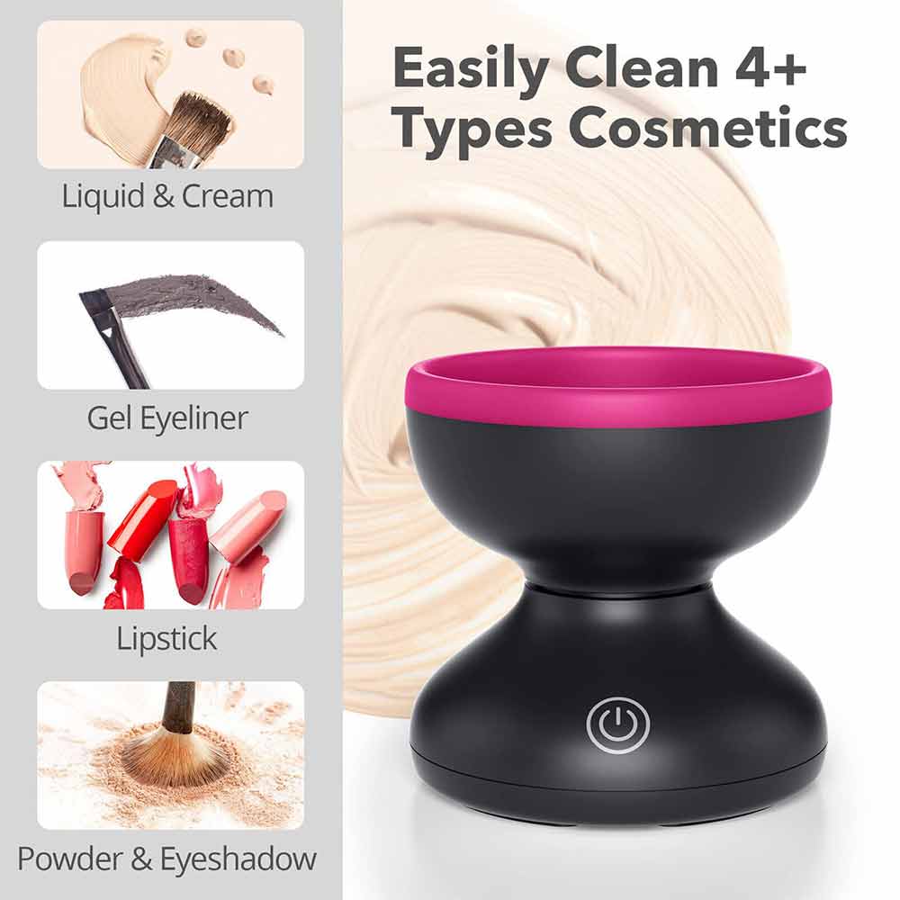 Electric Makeup Brush Cleaner Machine Professional Makeup Brush Cleaning Tool