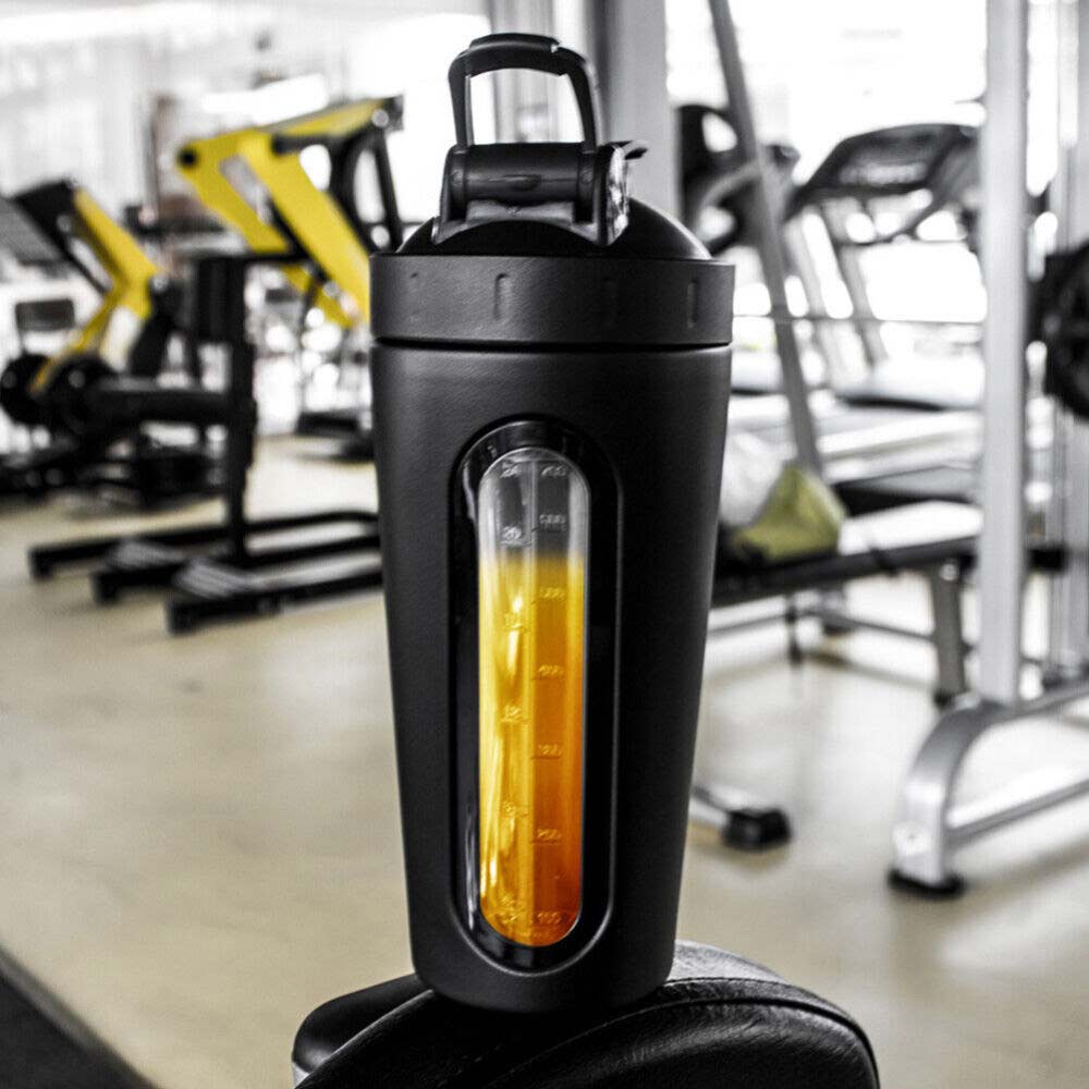 700ml Protein Powder Shaker Mixer Cup Scale Milkshake Drink Shake Bottle Sport