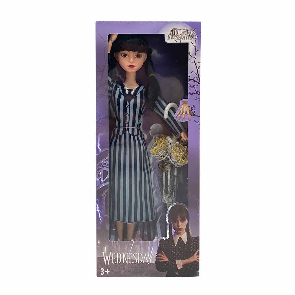 The Addams Family Action Figure Toys Wednesday Addams Dolls Model Birthday Gift