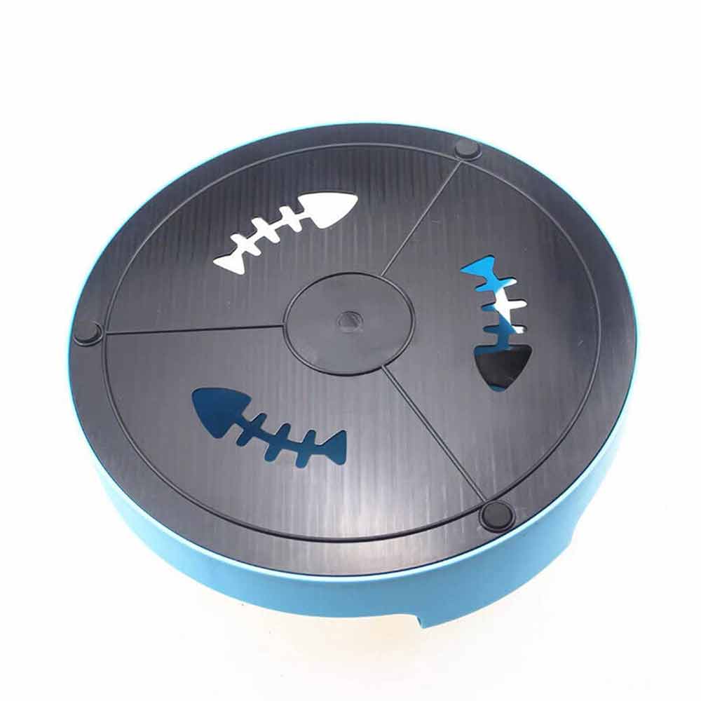 Cats Mouse Moving Catch Toy Interactive Cat Toys Indoor Cat Training Scratching Pad Round