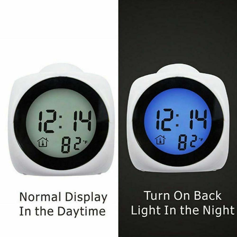 LED Display LED Projection Clock Temperature Projector Alarm Smart Time Digital