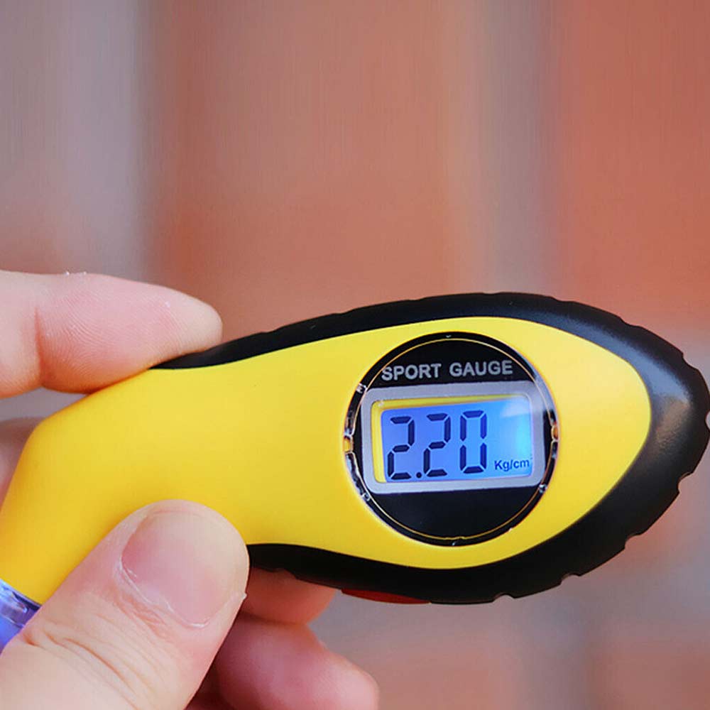 Electronic Tire Pressure Guage Digital Car Bike Truck Auto Air PSI Meter