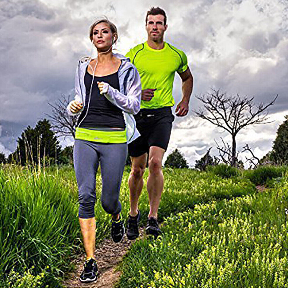 Hot Expandable Money Travel Fitness Sports Waist Belt Wallet Bag Hiking Running