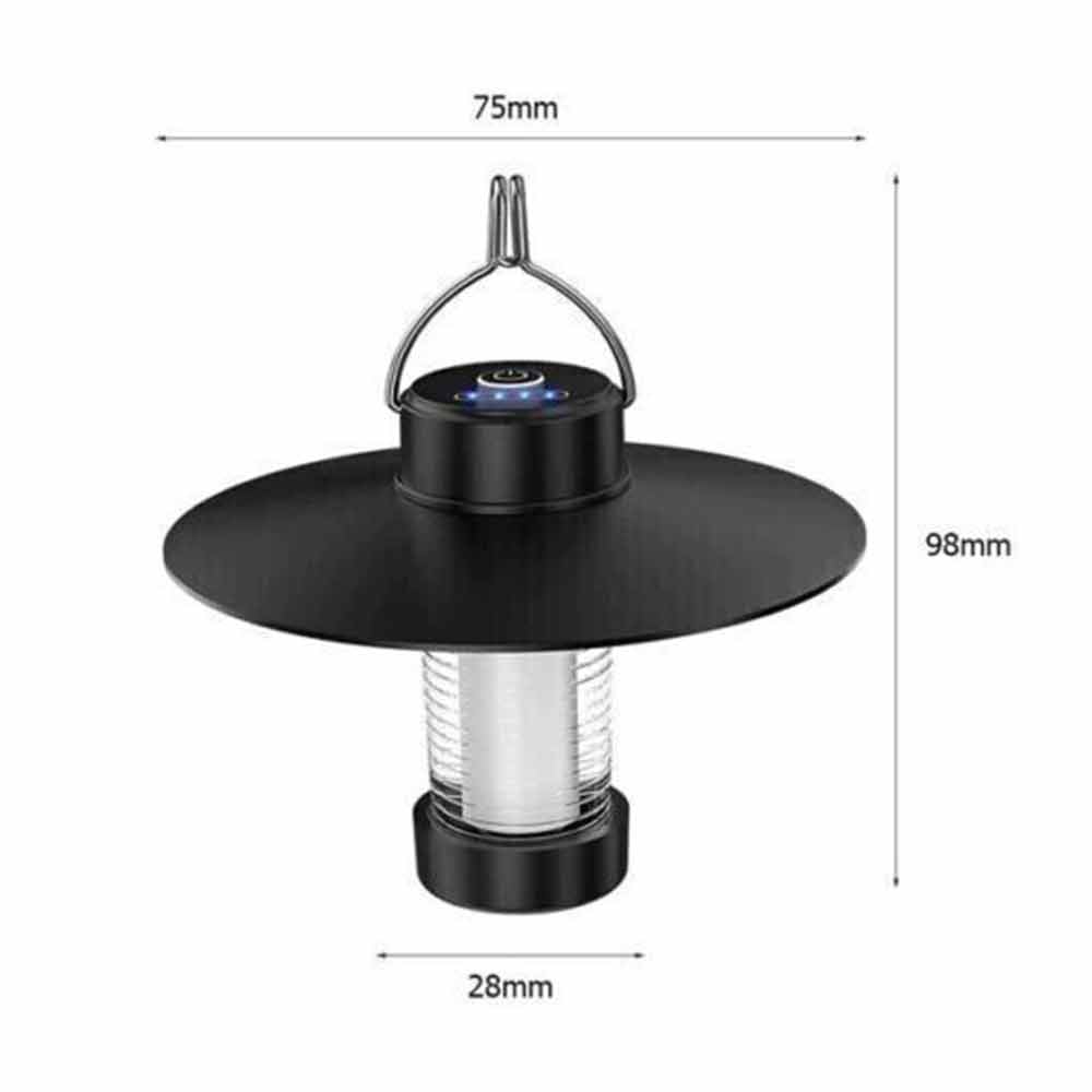 LED Light Lamp Lantern Camping Hiking Outdoor USB Power Lights W/ Stand