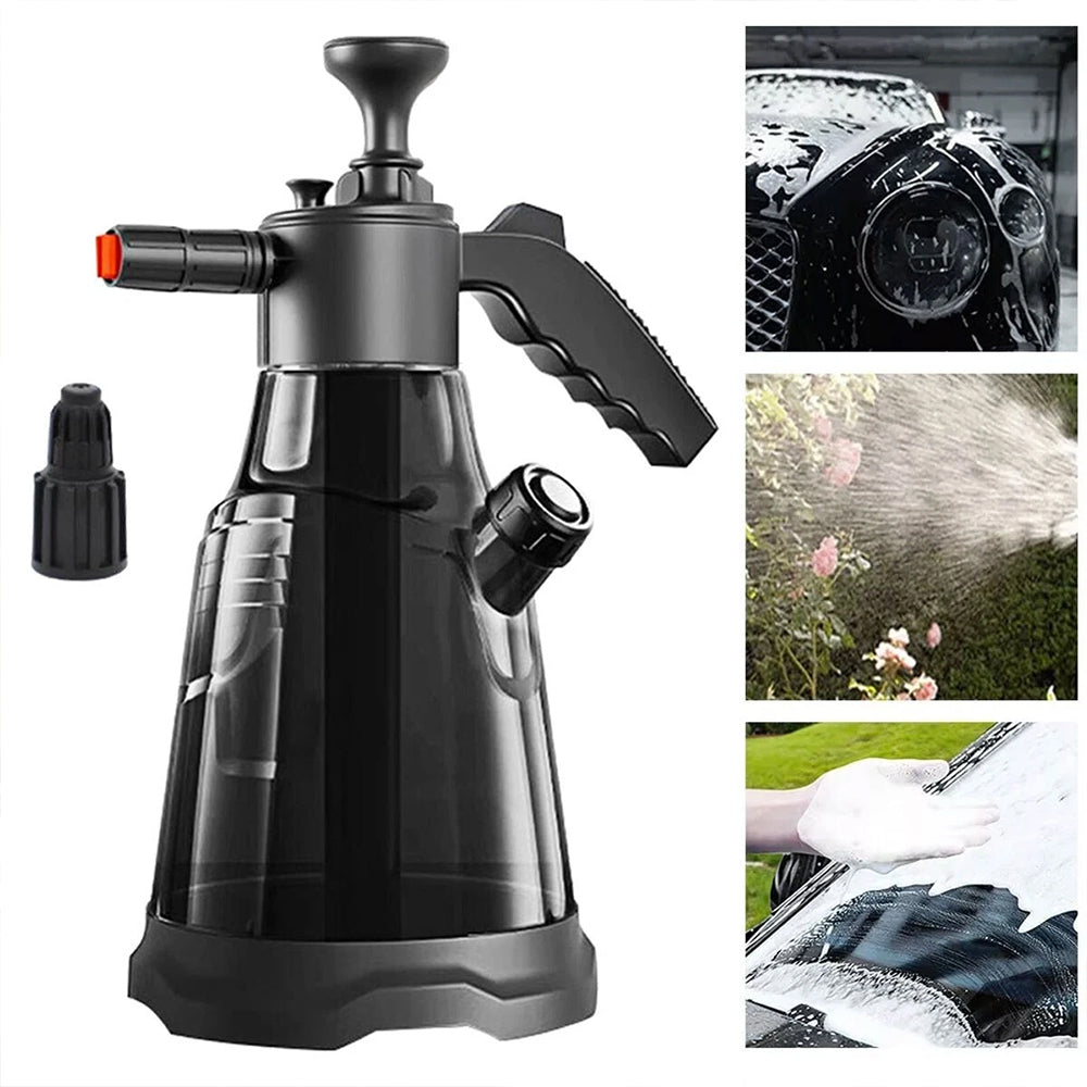 2.3L Snow Foam Pressure Sprayer Hand Pump Heavy Duty Pump Action Can Car Wash